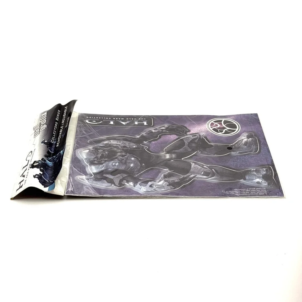 Halo Wars Wall Graffix Removable Skins 2009 Spartan Elite Decals Sealed